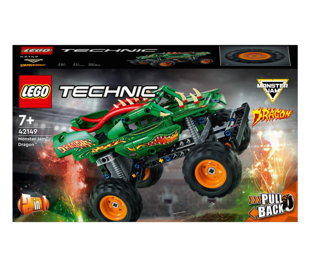 LEGO Technic 42149 Monster Jam™ Dragon™ - 1090519 - zdjęcie